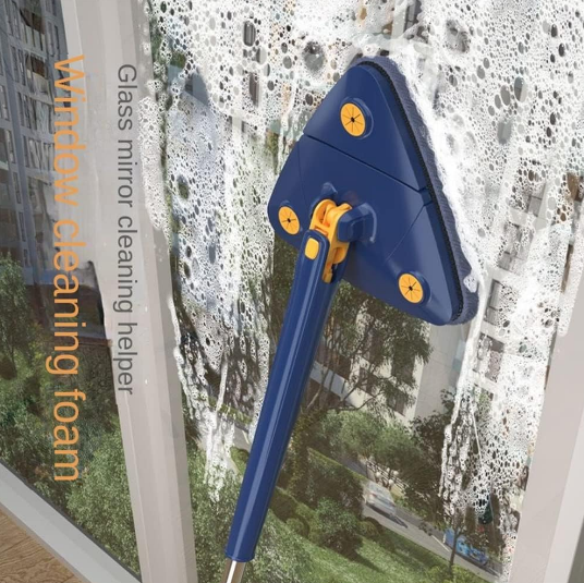 360° Rotating Adjustable Triangle Mop - Self-Wringing