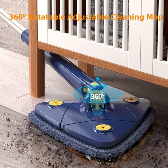 360° Rotating Adjustable Triangle Mop - Self-Wringing