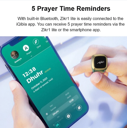 Zikr Ring - Smart Islamic Tasbeeh Ring